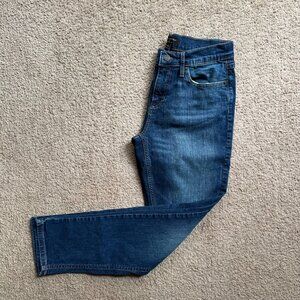 Banana Republic Jeans Womens 2 26x28 Mid Rise Girlfriend Fit Blue Denim